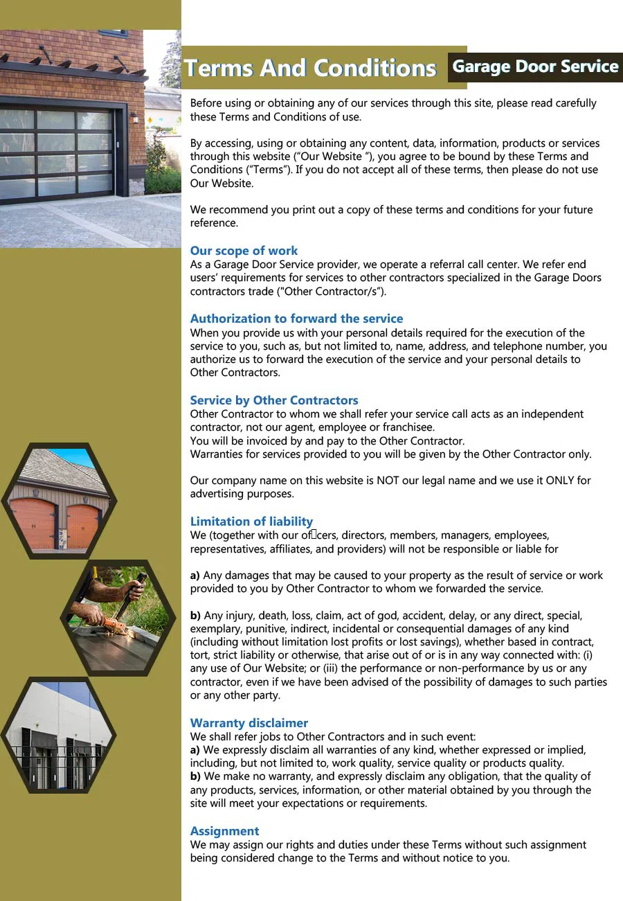 Security Garage Door Repairs Vallejo, CA 707-840-1157